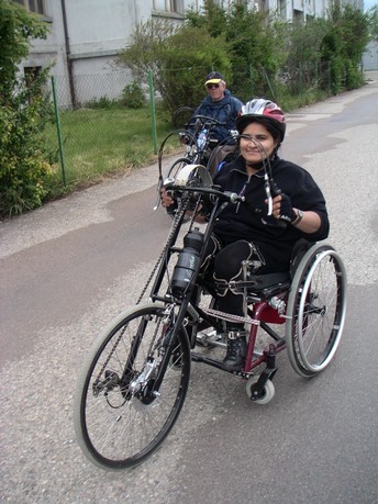 Sortie handbike