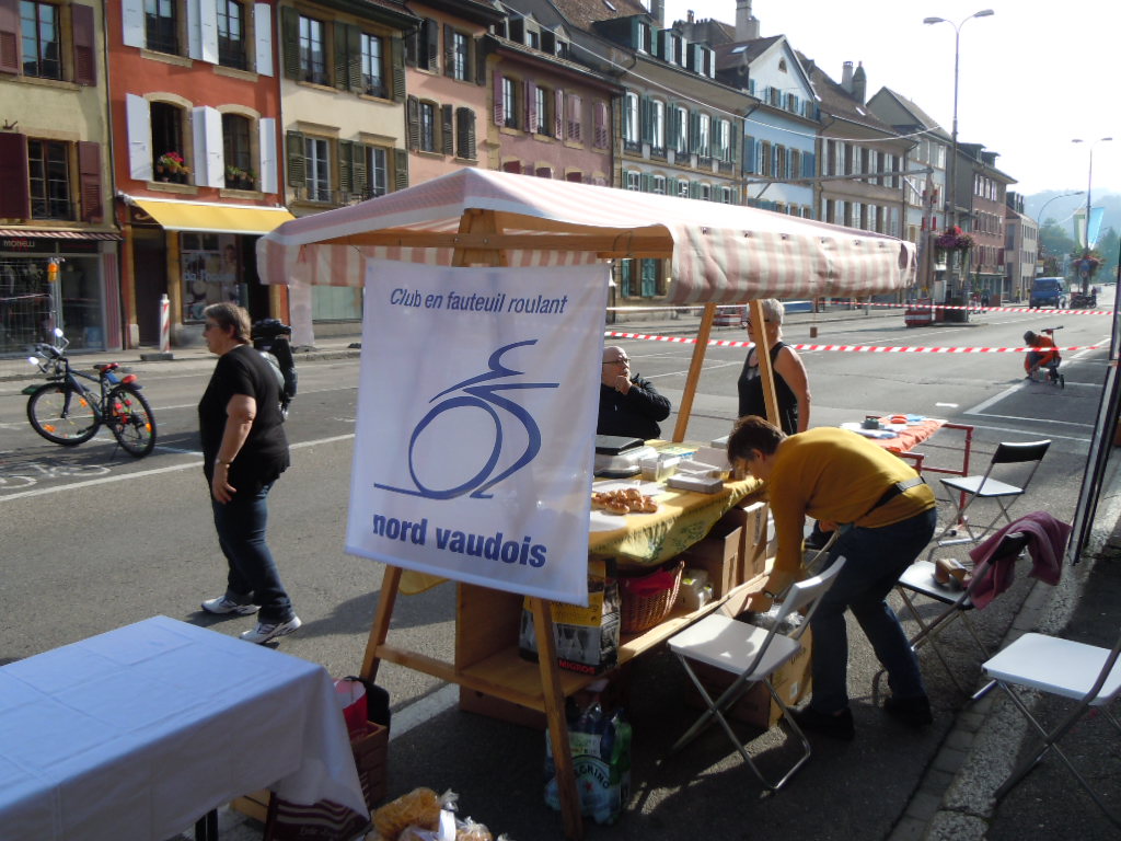 Manifestation Rues pour Tous à Yverdon-les-Bains